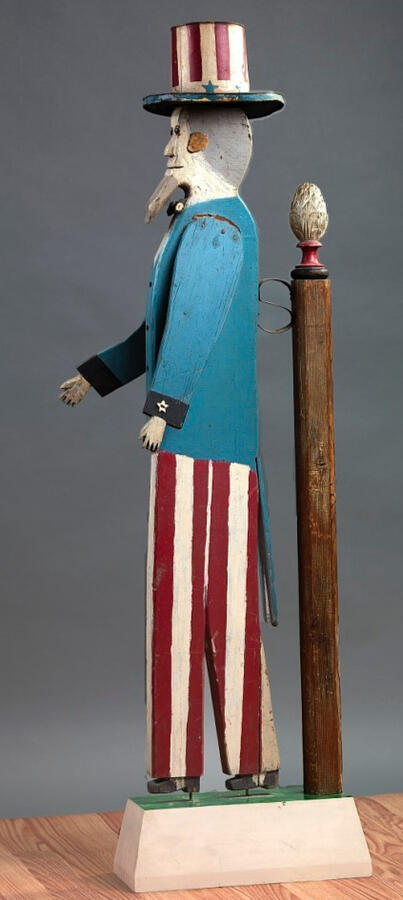 Uncle Sam Recruiting Figure